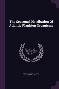 The Seasonal Distribution Of Atlantic Plankton Organisms