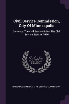 Civil Service Commission, City Of Minneapolis