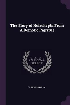 Cover The Story of Nefrekepta From A Demotic Papyrus