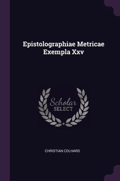 Epistolographiae Metricae Exempla Xxv