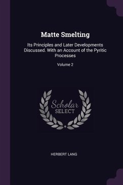 Matte Smelting