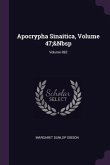 Apocrypha Sinaitica, Volume 47; Volume 892