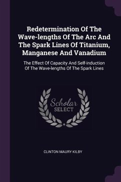 Redetermination Of The Wave-lengths Of The Arc And The Spark Lines Of Titanium, Manganese And Vanadium