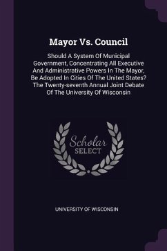 Mayor Vs. Council