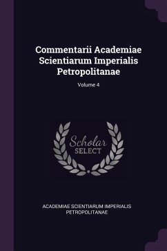 Commentarii Academiae Scientiarum Imperialis Petropolitanae; Volume 4