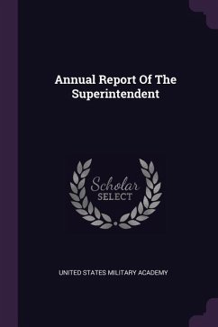 Annual Report Of The Superintendent