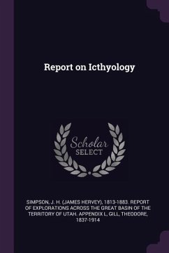 Report on Icthyology - Gill, Theodore