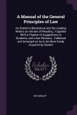 A Manual of the General Principles of Law