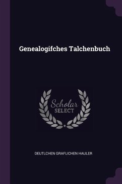 Genealogifches Talchenbuch