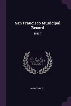 San Francisco Municipal Record - Anonymous