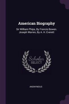 American Biography - Anonymous