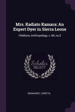 Mrs. Kadiato Kamara - Reinhardt, Loretta