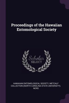 Proceedings of the Hawaiian Entomological Society - Ncrs, Metcalf Collection