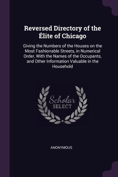 Reversed Directory of the Élite of Chicago