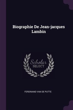 Biographie De Jean-jacques Lambin