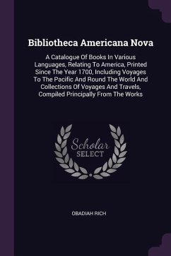 Bibliotheca Americana Nova