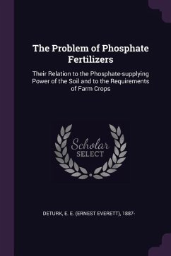 The Problem of Phosphate Fertilizers