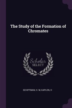 The Study of the Formation of Chromates