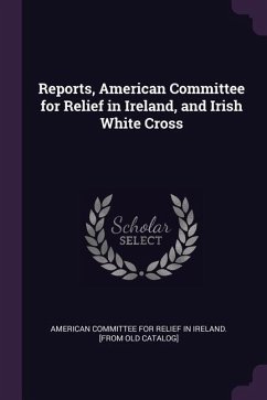 Reports, American Committee for Relief in Ireland, and Irish White Cross