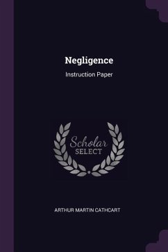 Negligence - Cathcart, Arthur Martin