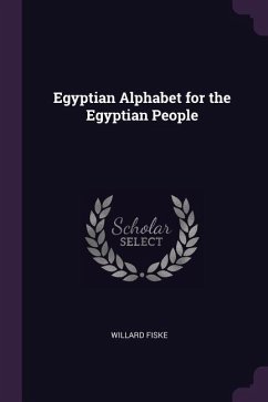 Egyptian Alphabet for the Egyptian People