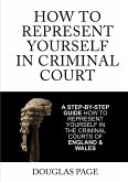 How To Represent Yourself In Criminal Court