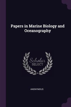 Papers in Marine Biology and Oceanography