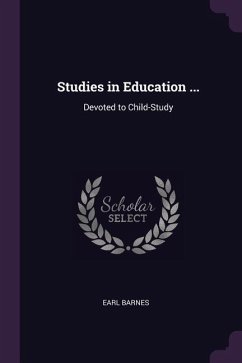 Studies in Education ... - Barnes, Earl
