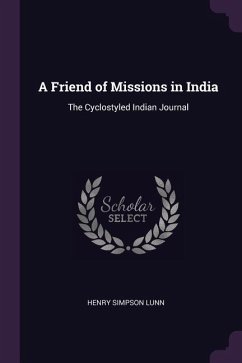 A Friend of Missions in India