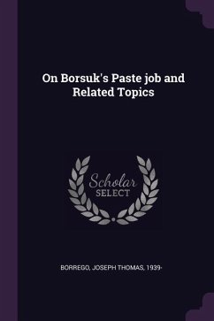 On Borsuk's Paste job and Related Topics - Borrego, Joseph Thomas