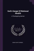 God's Gauge Of National Health