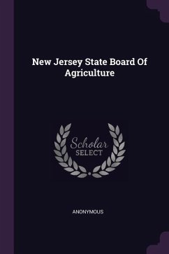 New Jersey State Board Of Agriculture - Anonymous