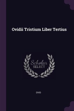 Ovidii Tristium Liber Tertius