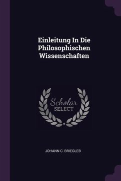 Einleitung In Die Philosophischen Wissenschaften