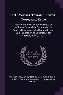 U.S. Policies Toward Liberia, Togo, and Zaire