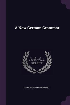 A New German Grammar