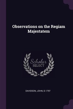 Observations on the Regiam Majestatem