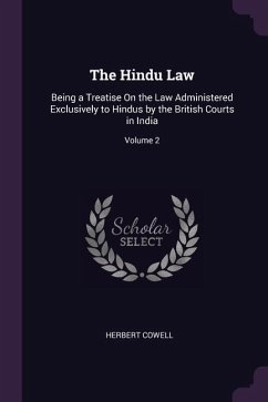 The Hindu Law - Cowell, Herbert
