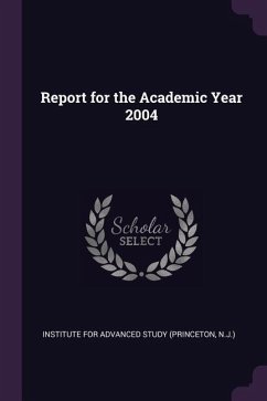 Report for the Academic Year 2004