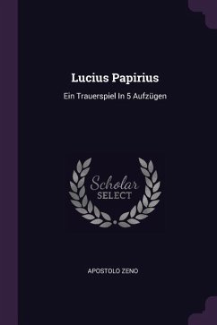 Lucius Papirius - Zeno, Apostolo