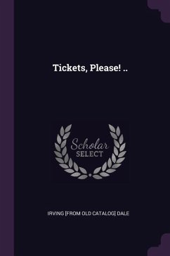 Cover Tickets, Please! ..