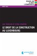 Le droit de la construction au... - Bild 1