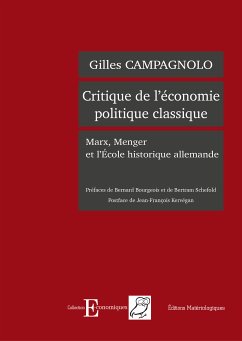 Critique de l'économie politique classique (eBook, ePUB) - Campagnolo, Gilles
