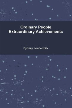 Ordinary People Extraordinary Achievements - Loudermilk, Sydney