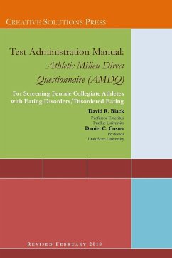 Test Administration Manual - Black, David R.; Coster, Daniel C.