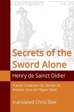 Secrets of the Sword Alone - Slee, Chris