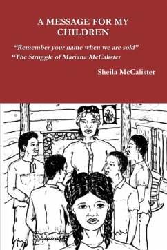 Cover A MESSAGE FOR MY CHILDREN 