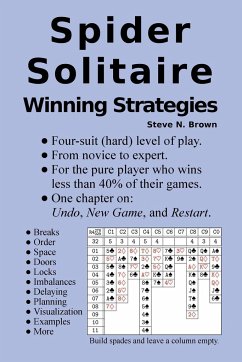 Spider Solitaire Winning Strategies - Brown, Steve N.