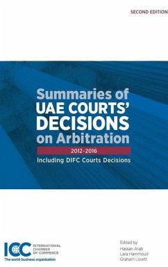 Summaries of Uae Courts' Decisions on Arbitration II - Hassan, Arab; Hammoud, Lara