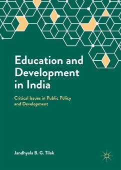 Education and Development in India - Tilak, Jandhyala B.G.